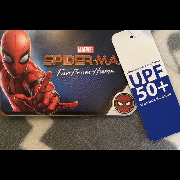 SPIDER-MAN shorts Swim TRUNKS Marvel toddler suit - Picture 3 of 4